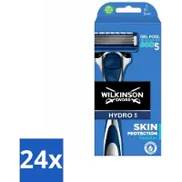 Wilkinson Sword Wilkinson - Navulmesjes - Hydro 5 Skin Protection Scheermes Regular - Comfortabel - 1 mesje - Voordeelverpakking - 24 stuks