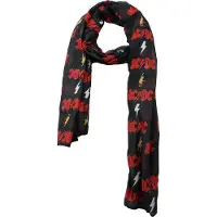 AC/DC Doek - Logo - zwart-rood | Maat Standard