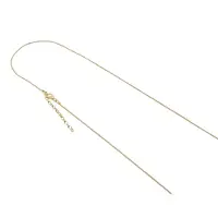 Orphelia Dames 925 Sterling Zilveren Ketting zonder Hanger - Goud ZK-2727/2