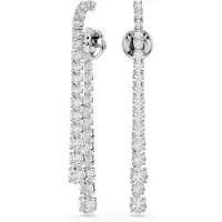 Swarovski 'Matrix Tennis' Dames Oorbellen van Basismetaal - Zilver 5709257