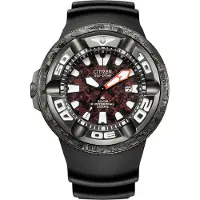 Citizen BJ8059-03Z Promaster Eco-Drive Solar duikhorloge, Godzilla, rood, limited edition