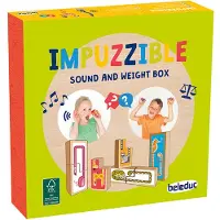 Beleduc Combipuzzel gewicht & geluid Impuzzible - - vanaf 3 jaar