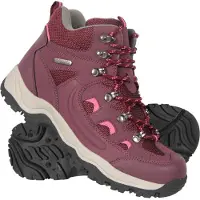 Mountain Warehouse Dames/Dames Adventurer Waterdichte Wandelschoenen (Bourgondië)