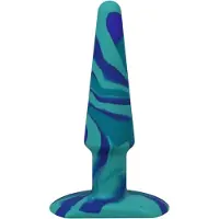Doc Johnson 0302-06-CD - Groovy - Silicone Anal Plug - 5 / 12 cm - Ocean