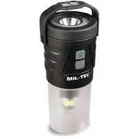 Mil-Tec Originele Oplaadbare Led Lantaarn – Betrouwbare Noodverlichting voor Thuis & Onderweg - Camping - Outdoor