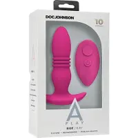 Doc Johnson Rise Silicone Anal Plug With Remote Control 1