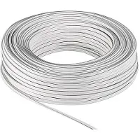 Goobay Luidspreker kabel (CU koper) - 2x 0,50mm² / wit - 100 meter