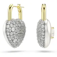 Swarovski Oorbellen goud / zilver