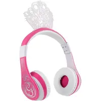 Lazerbuilt Wicked - draadloze kinderkoptelefoon - met tiara - met volumebegrenzing - lange speeltijd