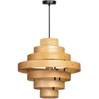 Eth Houten hanglamp Oaknut 7-rings