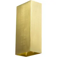 Expo ETH David wandlamp 2x GU10 goud - messing