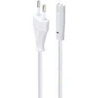 Gembird netsnoer (c7), 1.8 meter wit