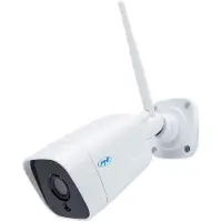 Pni House IP55, 5MP, draadloze videobewakingscamera met IP-functionaliteit, standalone, geschikt voor binnen- en buitengebruik, en voorzien van een microSD-kaartsleuf