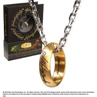Noble Collection Lord of the Rings - The One Ring Replica - Stainless Steel on Chain