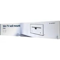 Gembird Tv beugel | | 37 tot 80 inch (Vast, Slimline, Max. 50 kg)
