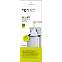 EKO Vuilniszakken - 7 tot 9 liter (25 stuks, Type B, Extra sterk)