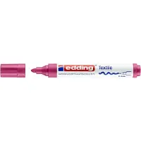 Edding Viltstift edding 4500 textiel rond karmijnrood 2-3mm