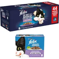 Felix 88x85g Vis- & Vlees selectie Elke Dag Feest Kattenvoer