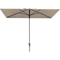 Madison Parasol Mikros Luxe Polyester Ecru 200 x 300 cm