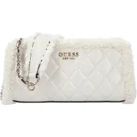 GUESS Schoudertas 'Christi' lichtbeige / goud