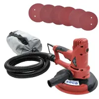 vidaXL Wand- en plafondschuurmachine met afzuigfunctie 710 W
