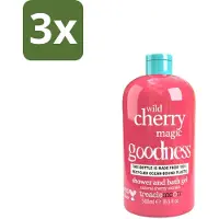 Treaclemoon – Douchegel – Wild Cherry Magic – 500 ml - Bulkverpakking - 3 stuks