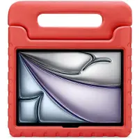 XCCESS Tablethoes geschikt voor Apple iPad Pro 12.9 Inch (2020) Kinder Tablethoes met Handvat | Kids Guard - Rood