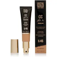 Dripping Gold | CC Me In Foundation 085 Chestnut - 32ml - SPF45 - Vegan