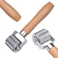 Rosfix Reparatierol Houder - Houten Handgreep met Lager - 50 mm Breedte