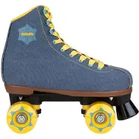 Nijdam rolschaatsen retro Denim Rebel blauw dames mt 39 online kopen