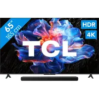 TCL 65" LED P61K 4K (2025) + S45H 2.0 Barre de Son