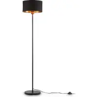 B.K.Licht - Vloerlamp - woonkamerlamp - industriële staande lamp - staanlamp - met E27 fitting - h: 141.5cm