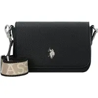 U.S. POLO ASSN. Schoudertas 'Mansion' zwart