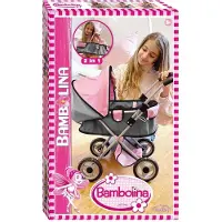 Dimian Kinderwagen met luifel Bambolina - lxhxb 57cm x54 cm x 35 cm.