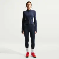 Nike One 7/8-legging met hoge taille voor dames - Blauw | Maat