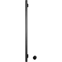 Hotbath &More RARV135 Rails Round handoekwarmerset 135cm met 1 stang en schakelaar geborsteld gunmetal PVD