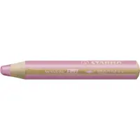 Stabilo Woody 3 in 1 - Multitalent Potlood - Roze - Doos Met 5 Stuks