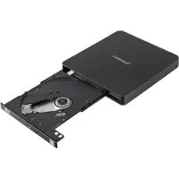 Intenso EOD 400D Slim zwart - externe CD/DVD-brander met USB 3.2 Gen 1x1