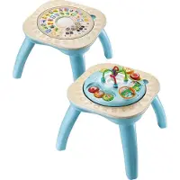 Vtech Draai & Leer Speeltafel - Montessori Speelgoed - Educatief & Interactief - Activiteiten Tafel - Kindertafel met Cijfers, Letters & Meer - Vanaf 9 Maanden