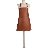 Boretti - Sophia Dames schort - leer maat L/XL - 100% Italiaan leer