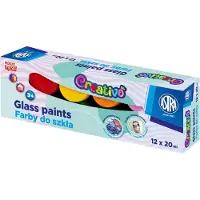 Astra Pastel Creativo Glas & Keramiek Verf - 12 Kleuren (20 ml)