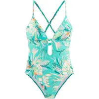 Venice beach Badpak lichtbeige / turquoise / jade groen