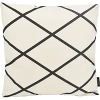 Gek op kussens! Criss cross square | 45 x 45 cm | kussenhoes | katoen/linnen