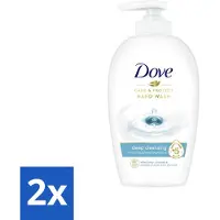 Dove Handzeep - Care & Protect - Diep Reinigend - 250 ml - Voordeelverpakking - 2 stuks