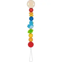 Goki Fopspeenketting - Vogel - L21cm - Hout