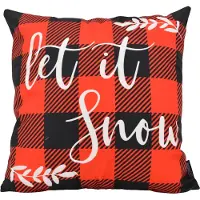 Gek op kussens! Sierkussen snow tartan | 45 x 45 cm | katoen/polyester
