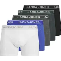 Jack & Jones Heren plus size boxershorts trunks jacblack friday 5-pack multicolor