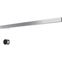 Hotbath &More RAS80 Rails Square handoekwarmerset 80cm met 1 stang en schakelaar chroom