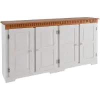Notio Living Lisa-Dressoir Dennen/MDF Wit