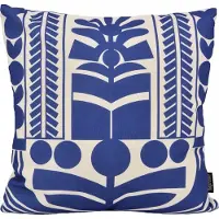Gek op kussens! Tova blauw | 45 x 45 cm | kussenhoes | katoen/linnen